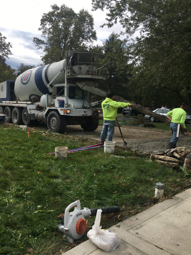 The Concrete Truck Has Arrived!