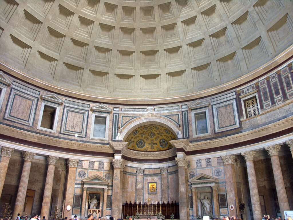 Roman Pantheon Was Made of Concrete